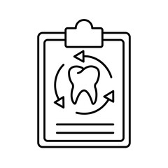 Dental Vector Icon 

