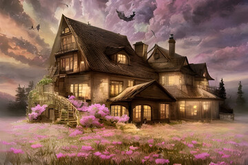 dreamy picture. Generative AI