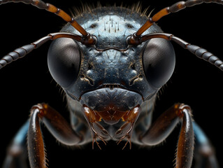 ant head close up