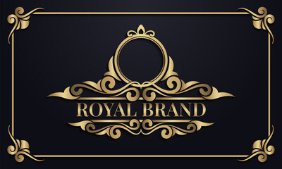 Retro Vintage Insignias. logo border