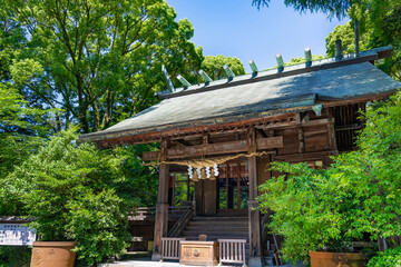 神奈川県小田原市　報徳二宮神社　小田原城