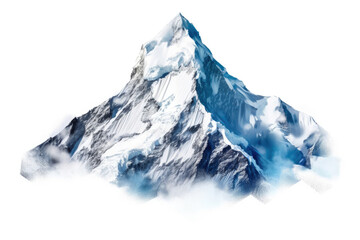 Fototapeta na wymiar Spectacular Snowy Mountains Standing Tall and Isolated. Generative AI
