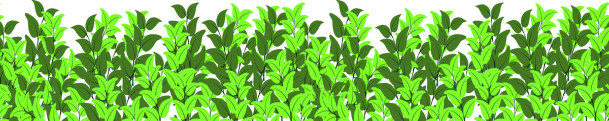 Leaves Frame Border Clipart