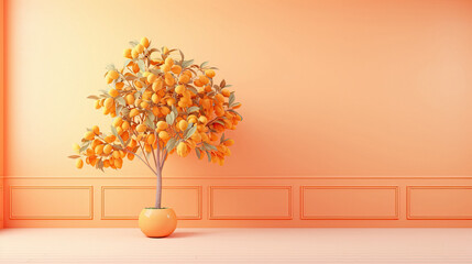 fruit tree in the room 