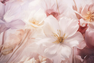 Obraz na płótnie Canvas Blossoming japanese flower sakura fresh bright background plant bloom pink cherry floral nature spring