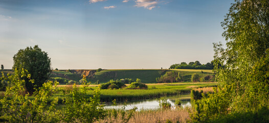 Fototapeta premium Summer landscape