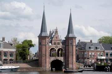 Fototapeten Waterpoort in Sneek, Friesland province, The Netherlands © Holland-PhotostockNL