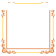 Border and frame vector design