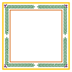 Border and frame vector design