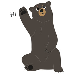 American Black Bear Single 36 PNG