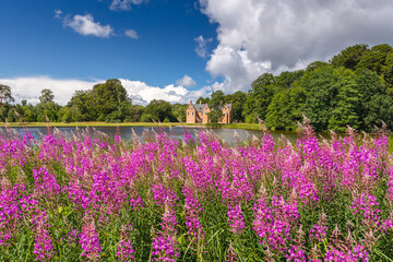 Summer, sunny and warm view of Hillerod Castle in Denmark. There is a beautiful garden around the castle and it is worth visiting this place while in this area.
