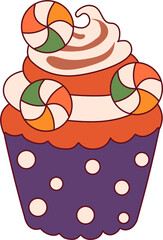 Cupcake halloween spooky season