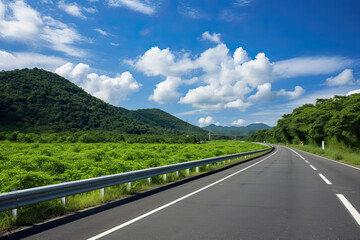 Spring  green eco highway