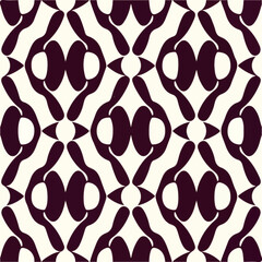 Obraz premium Elegant aizome pattern in shades of purple and white, showcasing an abstract design that repeats flawlessly, making it ideal for fabric patterns.