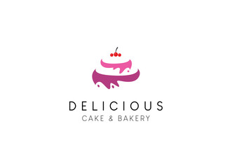 Sweet Cake Logo Cupcake Logo Icon