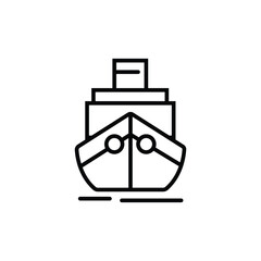 shipping travel  transportation icon. eps 10