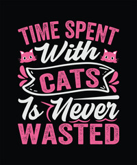 cat t-shirt design, paw, illustration, card, animal,
