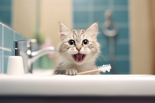 Happy top cat toothbrush