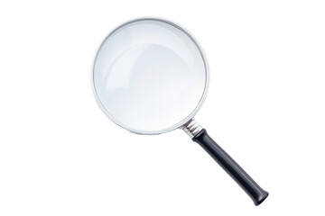 Magnifying Glass transparent Background, Magnifier. Generative AI