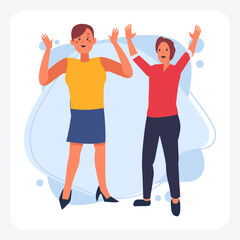 Obraz premium Friendship Icons Timeless Bonds