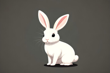 Obraz premium rabitt Generative AI