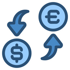 exchange rate icon