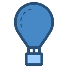 hot air balloon icon