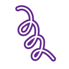 Obraz premium Abstract Doodle Outline