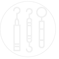 Dental Pilers Vector Icon

