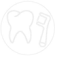 Dental Vector Icon

