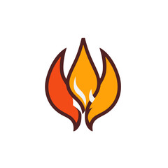 Inferno-inspired Excellence Dynamic Fire Logo Image Igniting Visual Impact