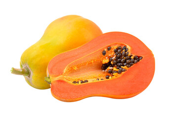 papaya on transparent png