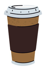 fast food, cofe cartoon icons set, simple flat style, street high calorie food illustration.