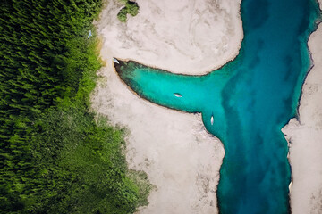 River of male power, masculine river