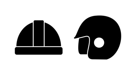 Helmet icon vector. safety helmet icon