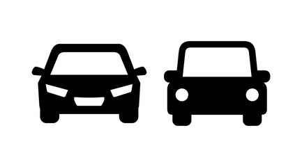 Obraz premium Car icon vector. Car sign. sedan