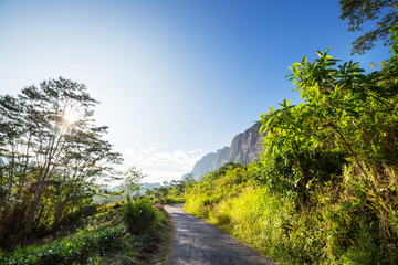 Mountains on Sri Lanka