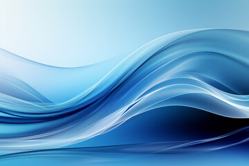 Obraz premium A modern blue background with diagonal lines, adding a sense of dynamic energy, business background Generative AI