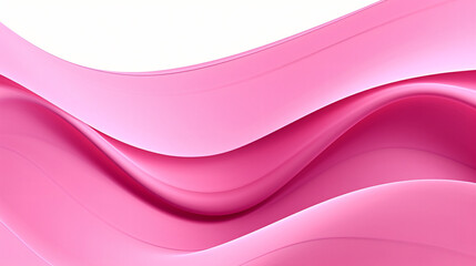 Abstract colorful flowing pink wave