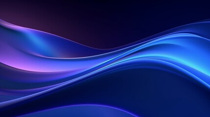 abstract curve line digital technology graphics background digital data information in audio curve line form dark background blue colour tone,generative ai