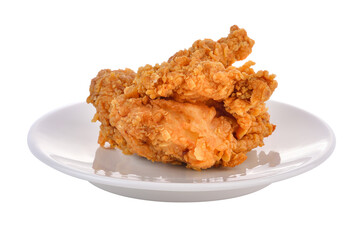 Fried chicken on transparent png
