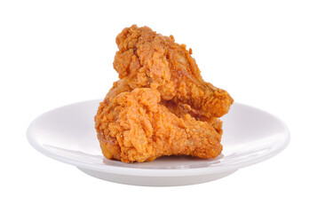 Fried chicken on transparent png