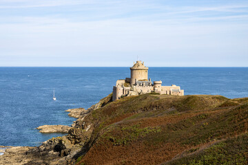 Fototapeta na wymiar Fort la Latte - Bretagne Frankreich 2