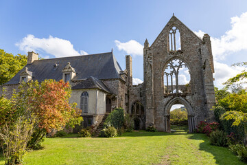 Fototapeta na wymiar Abbaye de Beauport - Bretagne Frankreich 5