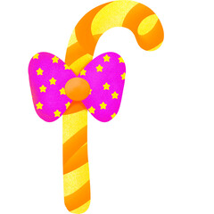 Colourful candy for halloween party.