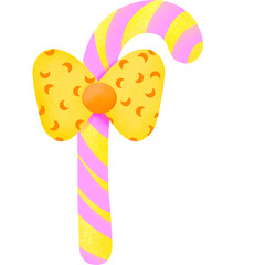 Colourful candy for halloween party.