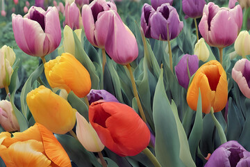 beautiful tulip flower
Generative AI