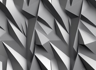 Abstract geometric background of the wall. SEAMLESS PATTERN. Created with Generative AI technology.