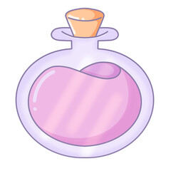 Experience the enchantment of the little witch's potion bottle.