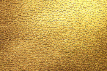 Golden textured surface as background, closeup view